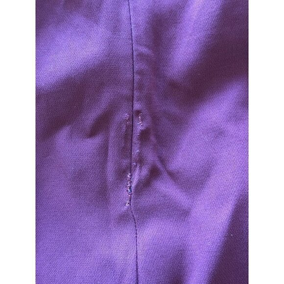 Theory Modern Seamed Fit Flare Mini Dress Red Womens Size 2 - Picture 9 of 11